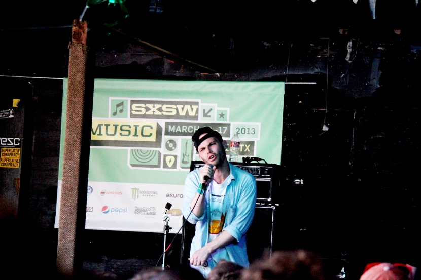 Last minute add to the bill for the Brooklyn Vegan day party, Saturday, March 16, 2013, in Austin, TX. Molly Tester/DRC